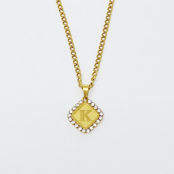 Aztec Delight Initial Necklace