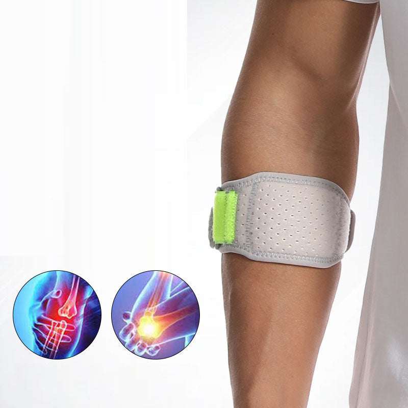 Sports hand elbow men's and women's tennis badminton shock-absorbing and pressure adjustable arm protection