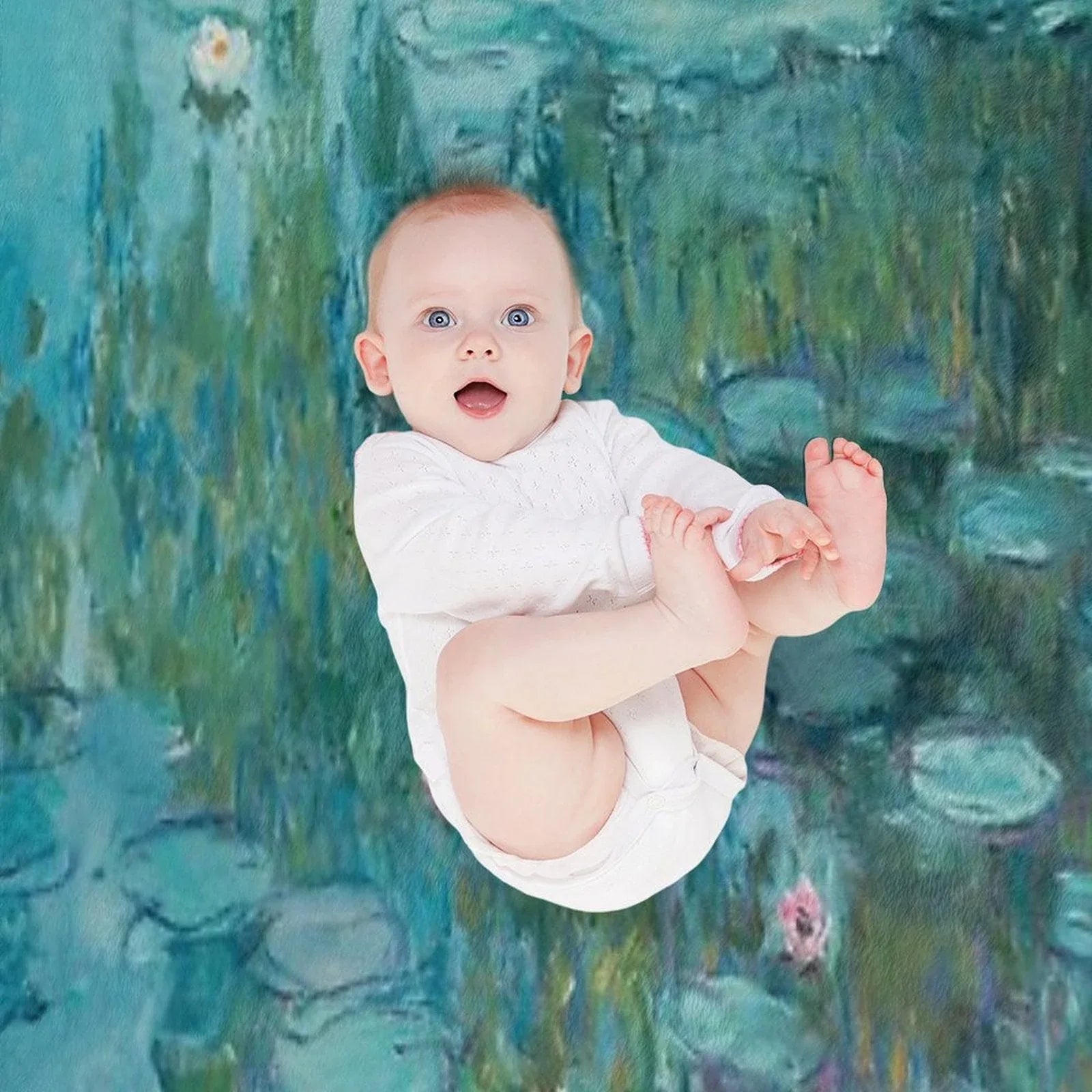 Claude Monet – Nymphéas – Water Lilies Throw Blanket