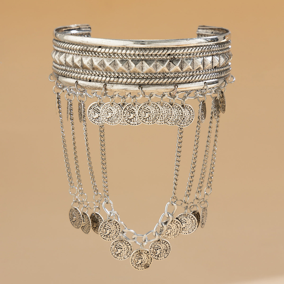 Western cowboy style metal tassel arm chain arm chain Dunhuang chain retro cross-border arm bracelet jewelry