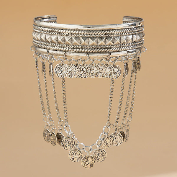 Western cowboy style metal tassel arm chain arm chain Dunhuang chain retro cross-border arm bracelet jewelry