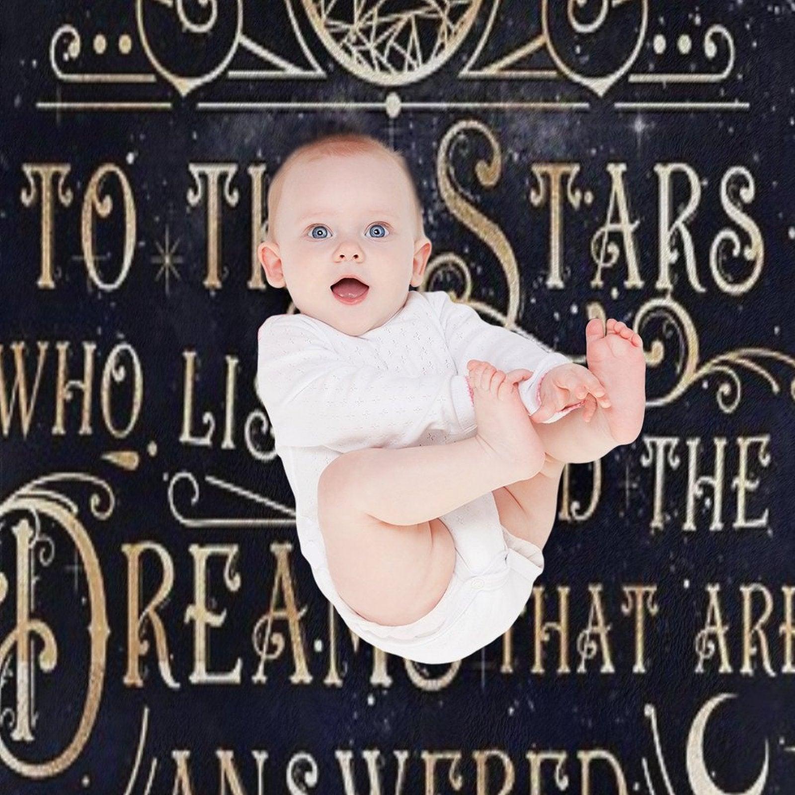 To The Stars Throw Blanket