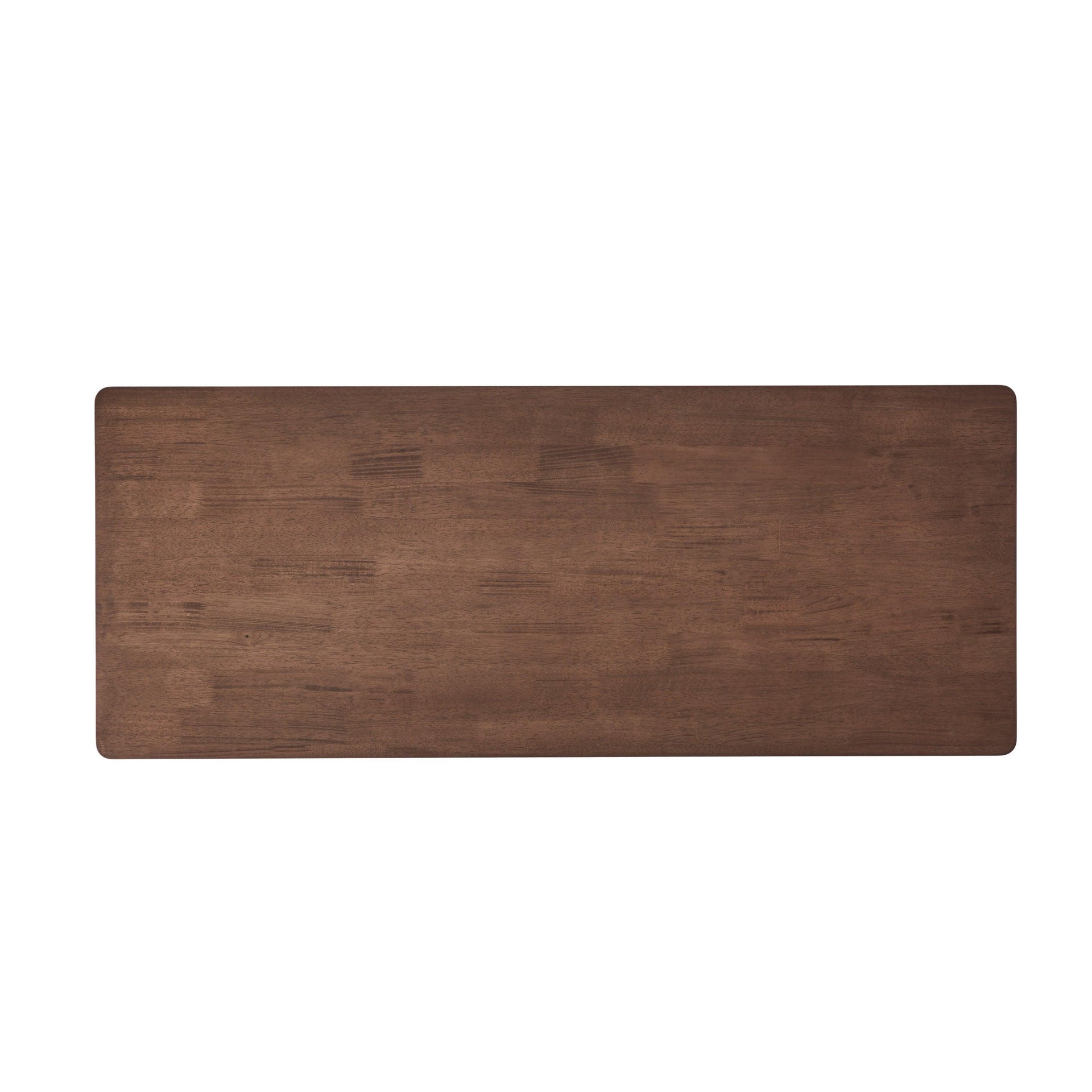 Modern Wood Desk with Drawers