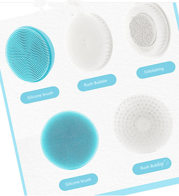 Electric Bath Brush Back Body Bath Shower Sponge Scrubber Brushes With Handle Exfoliating Scrub Skin Massager Exfoliation Bathroom Brush