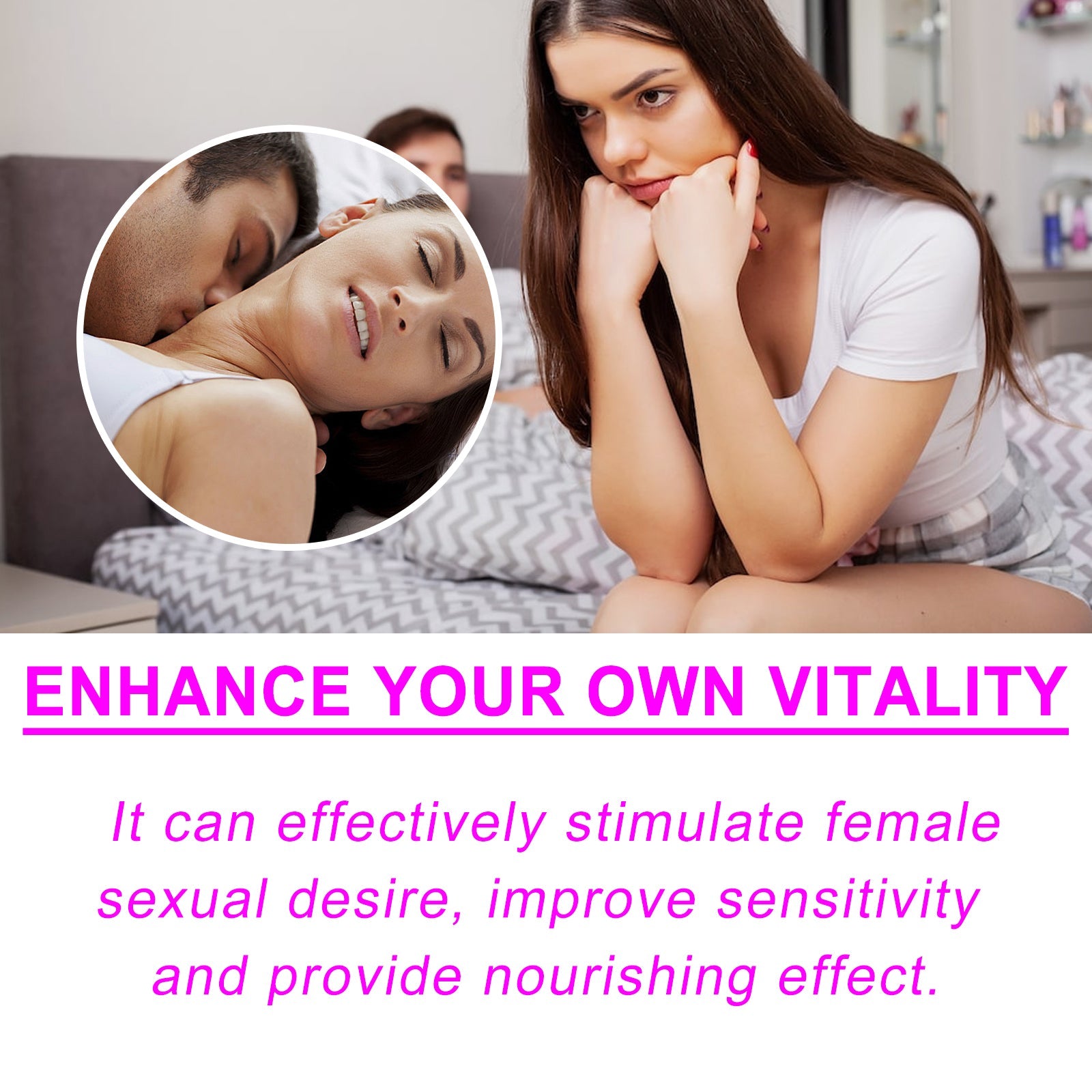 Female Orgasm Enhancement Fluid, Girl Care Skin Moisturizing Body Massage Health Care