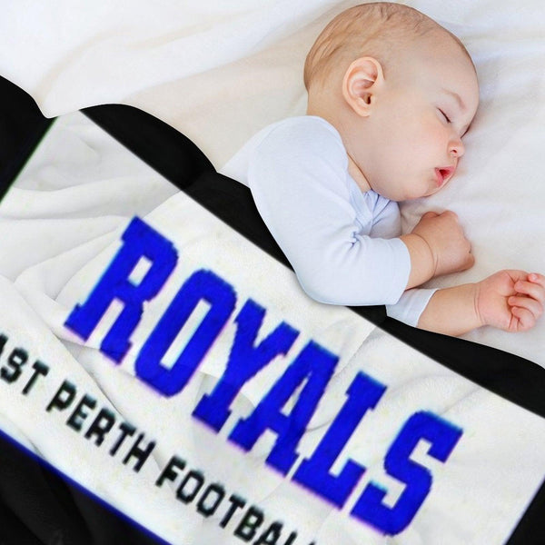 East Perth Football Club  AFL Australian Football Throw Blanket