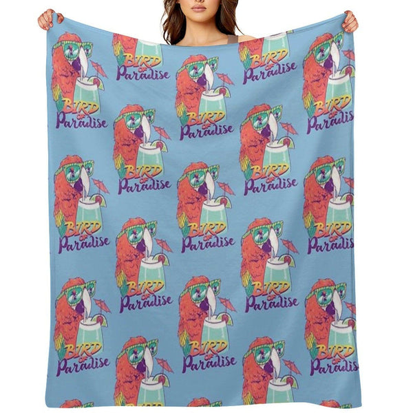 Bird Of Paradise Throw Blanket