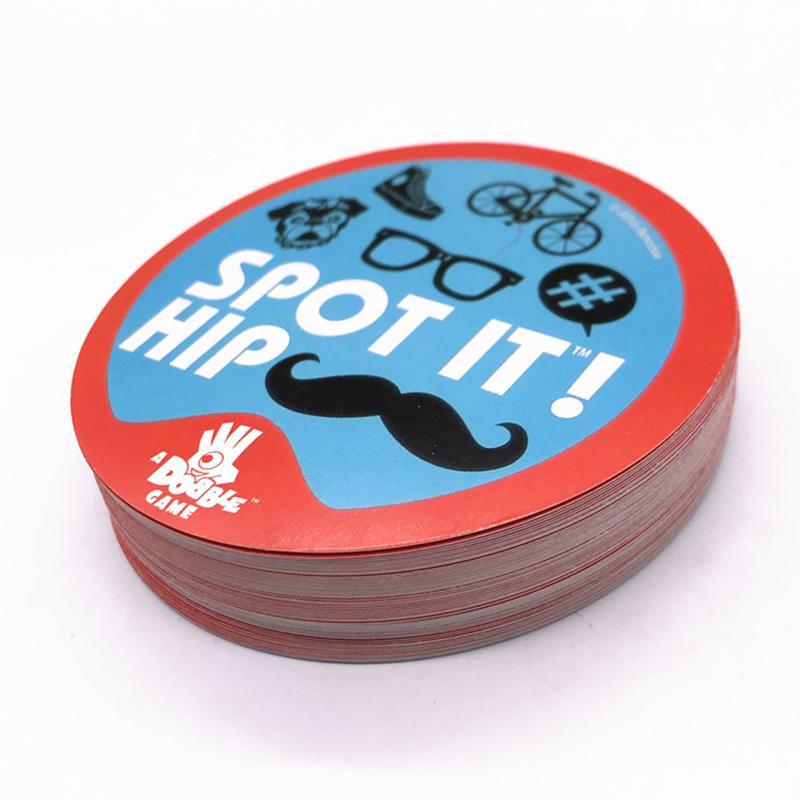 New 4 Version Spot Game it Spot Card Board Game Kids Gift with Metal Box