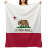 California Republic State Flag of California Multi-functional Throw Blanket