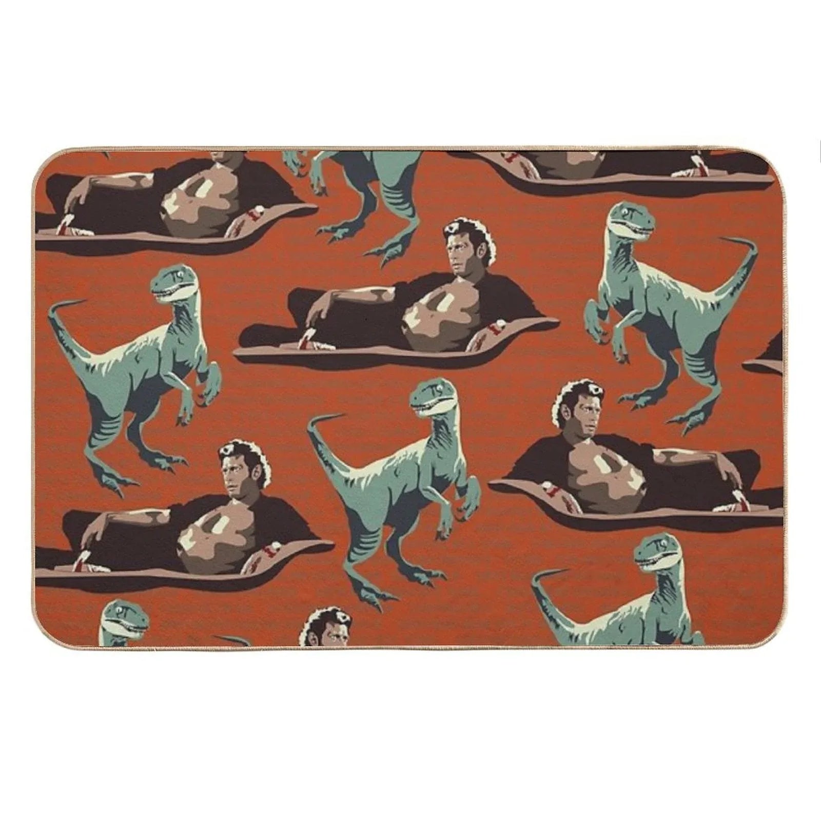 Jurassic Geniuses Bath Mat