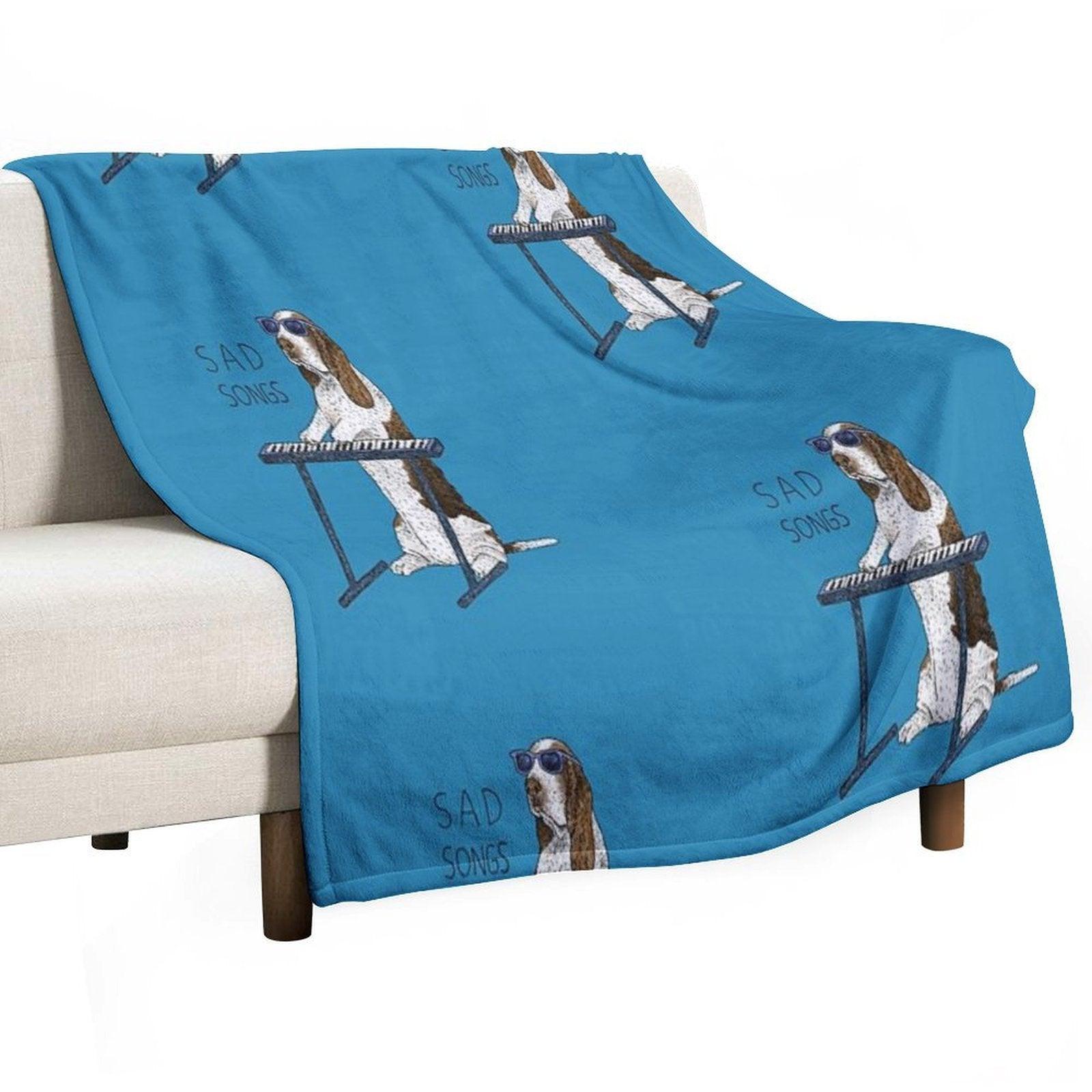 Sad Songs Throw Blanket