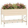 Outsunny Raised Garden Bed with Galvanized Steel Frame