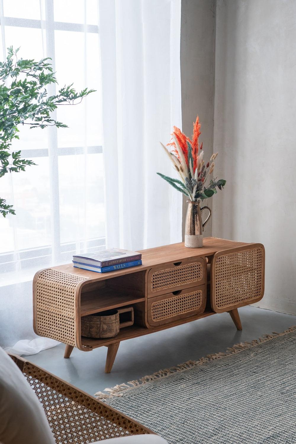 59x15x20' Teak Cabinet