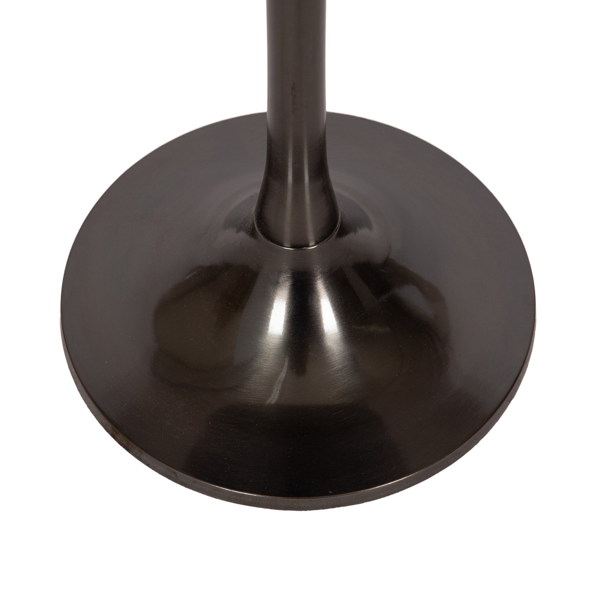 Baronet Round Marble and Metal Table