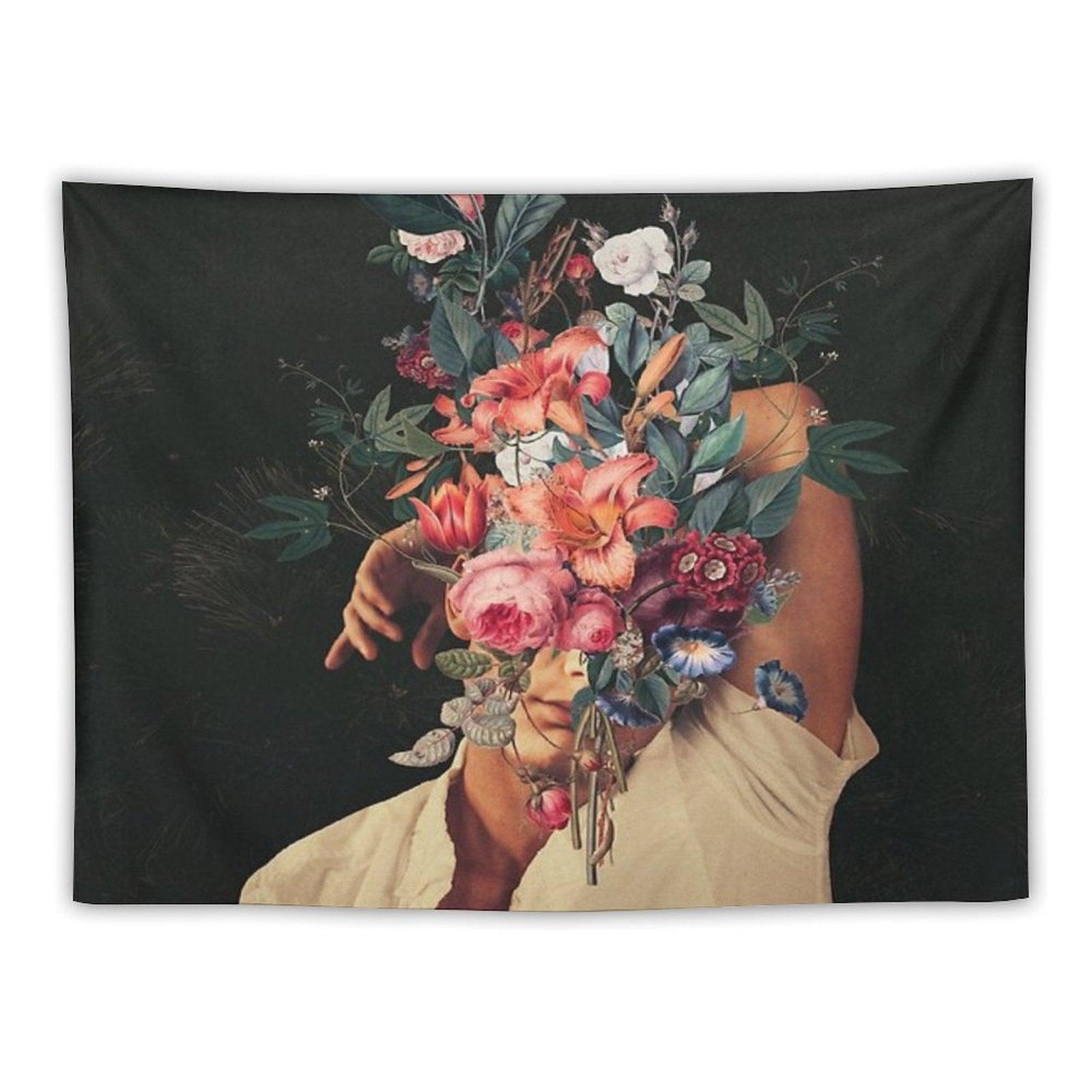 Roses Bloomed Every Time I Thought of You Tapestry