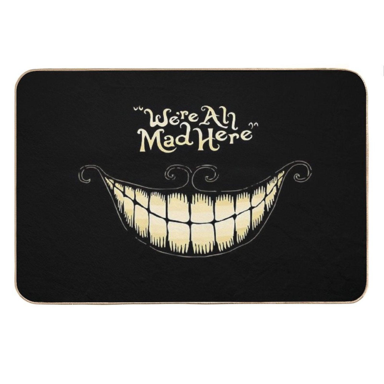 Alice-We're All Mad Here Bath Mat