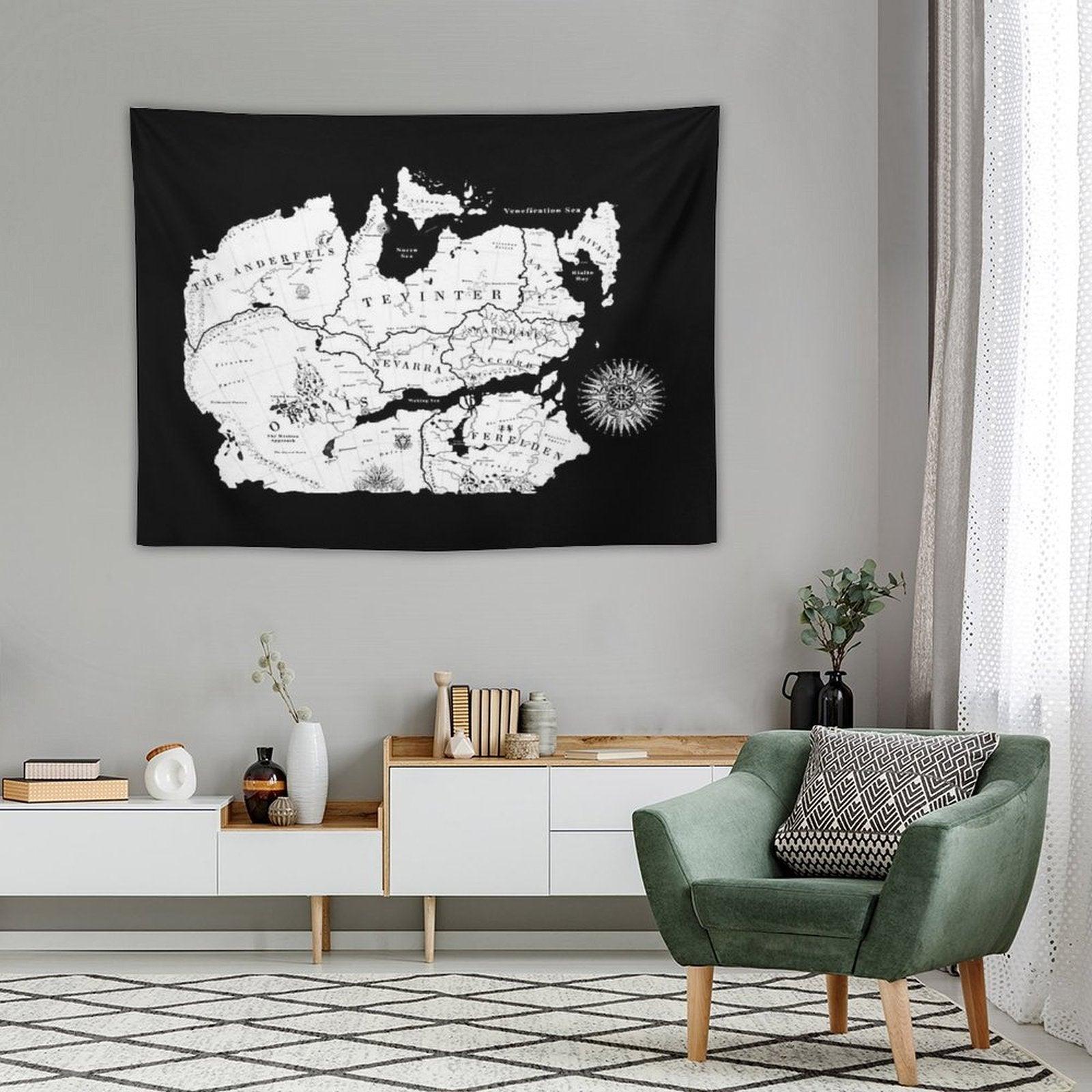 Thedas Map Tapestry