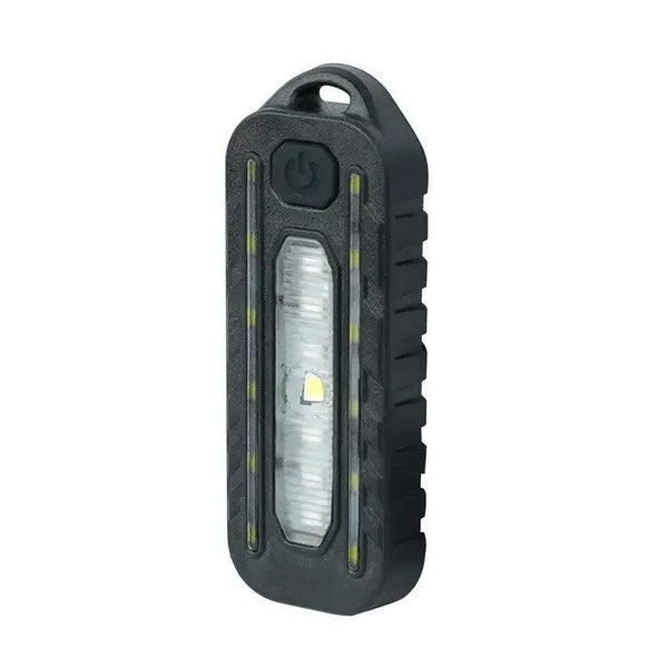 Mini LED Flashlight USB Rechargeable Bike Light Portable Pocket Flashlight Keychain Lamp Bicycle Taillight Flash Warning Light