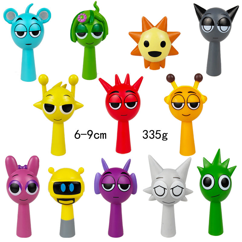 Rhythm Box Hand Office Boy Depler Simon Jevin Music Game Peripheral Model Ornament