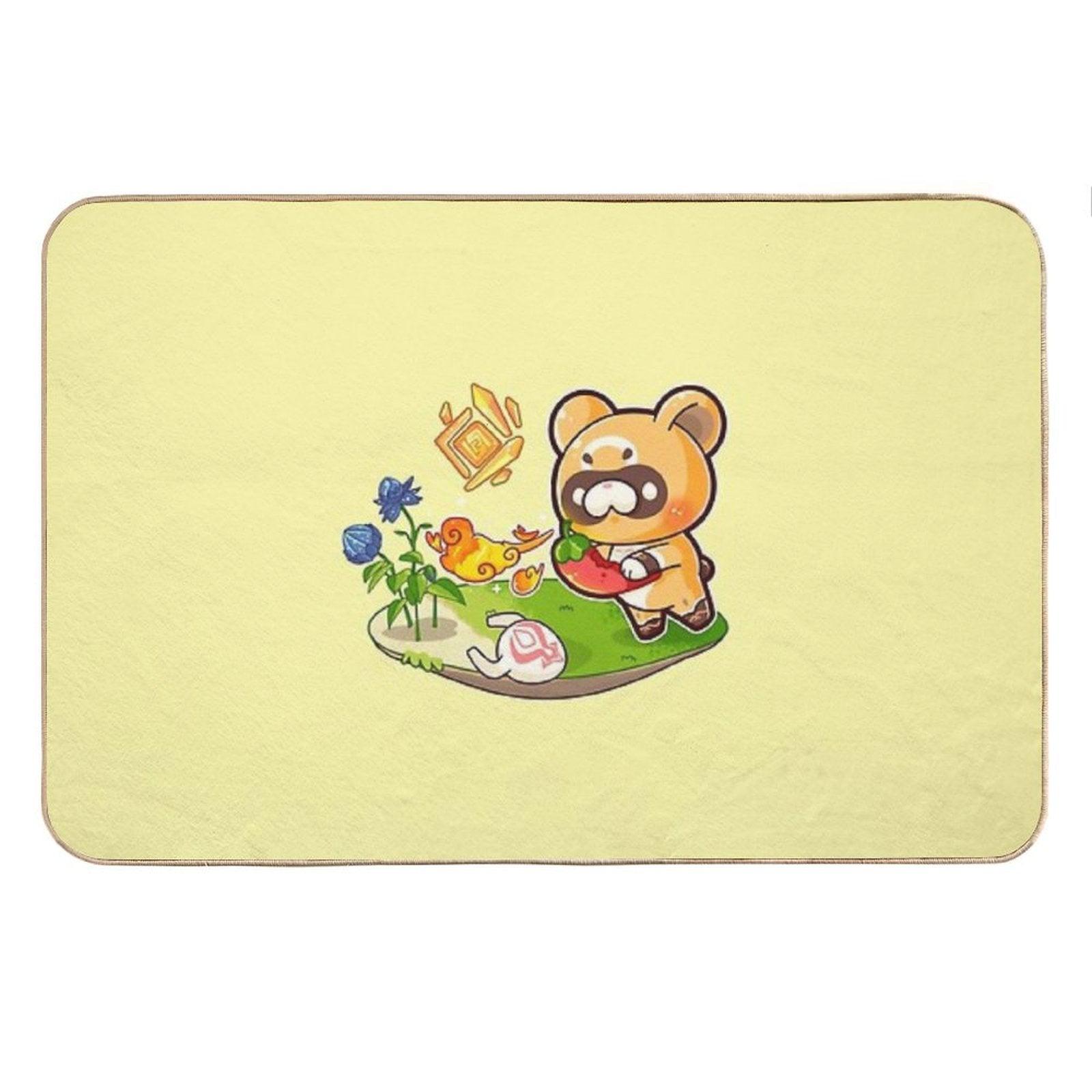 Guoba! - Genshin Impact Bath Mat
