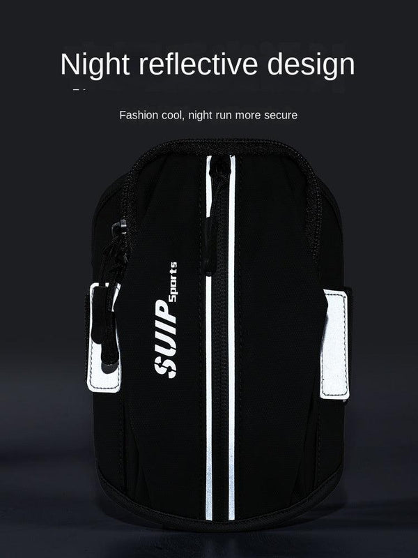 Outdoor fitness arm bag elastic men's and women's universal arm cover wrist bag fashionable waterproof running phone arm bag