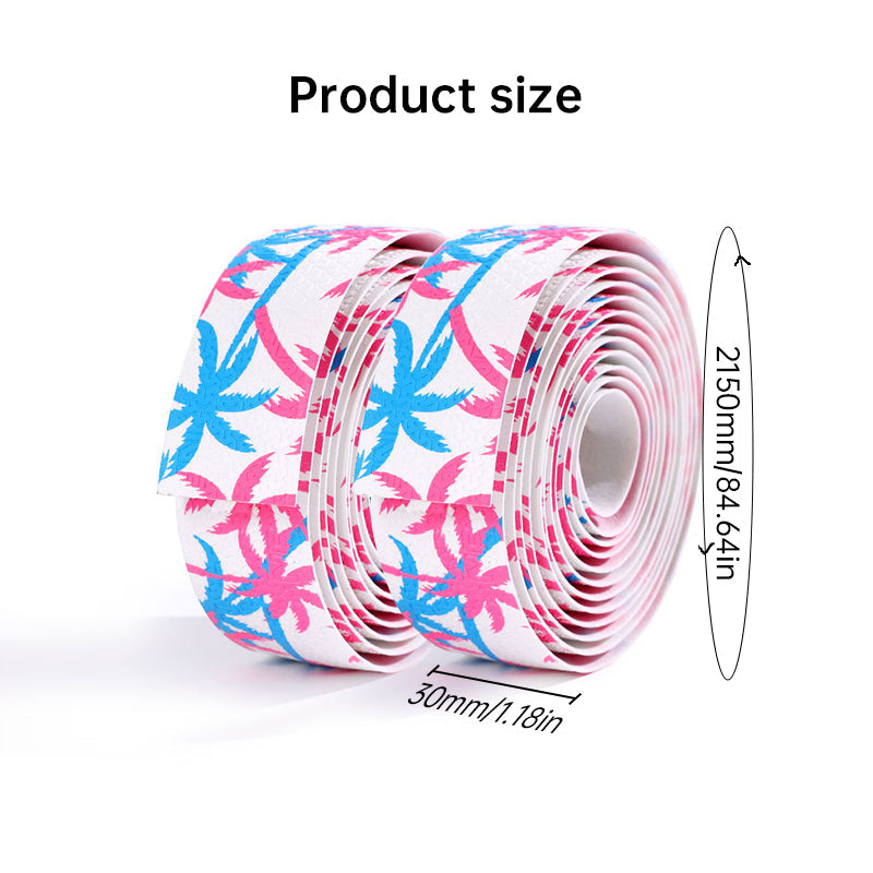 Npy EVA PU Road Bike Handlebar Tape, Anti - Slip & Shock - Absorbing, Sakura Design, with End Plugs