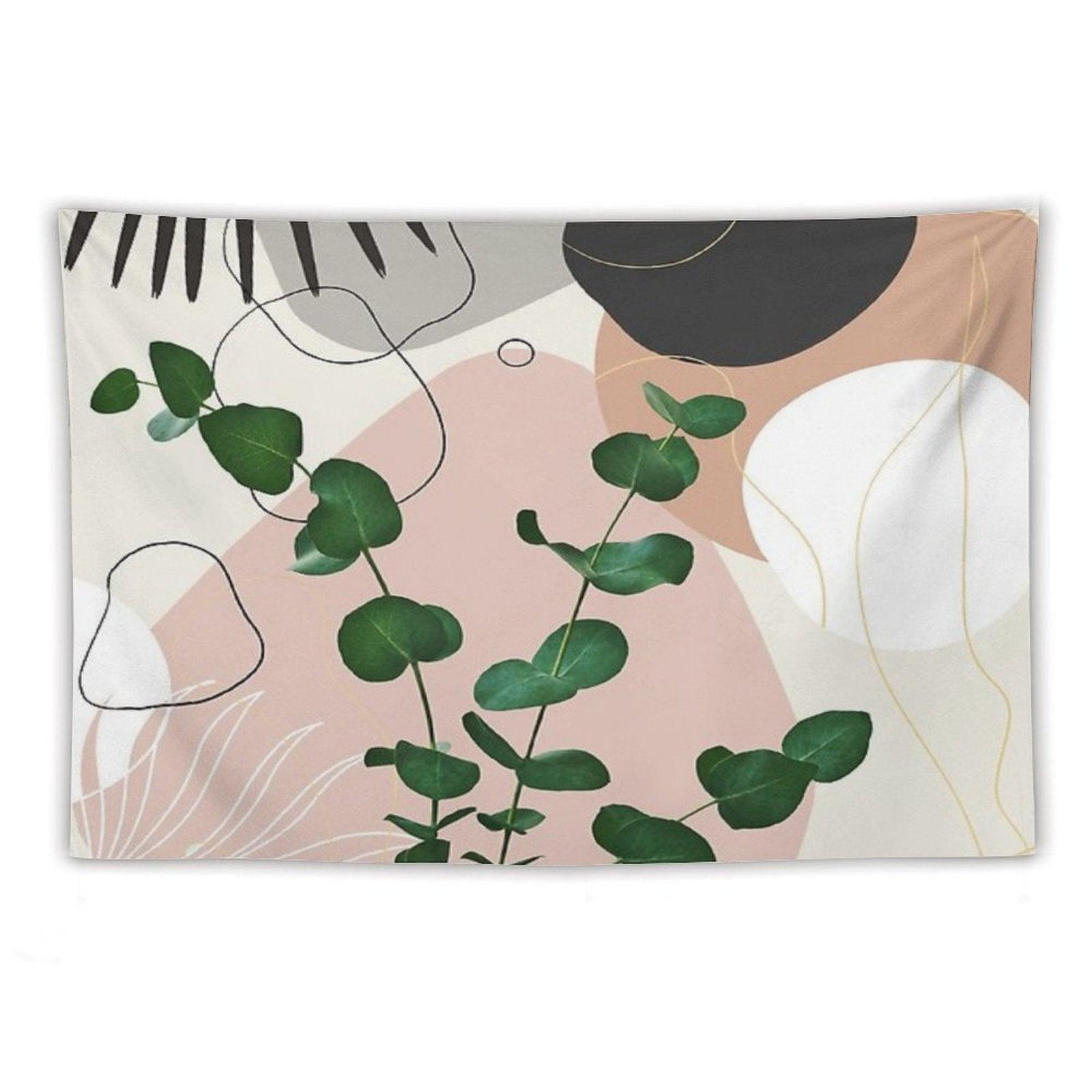 Eucalyptus Fan Palm Finesse #1 #tropical #decor #art Tapestry