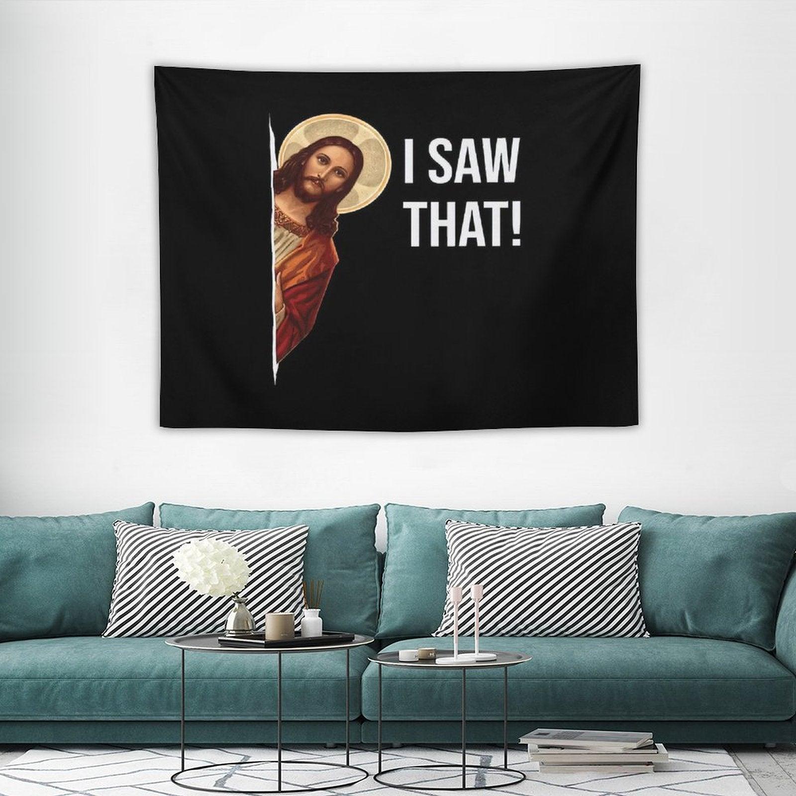 Jesus Meme I Saw That Tapestry