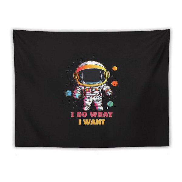 Cute Chibi Astronaut Tapestry