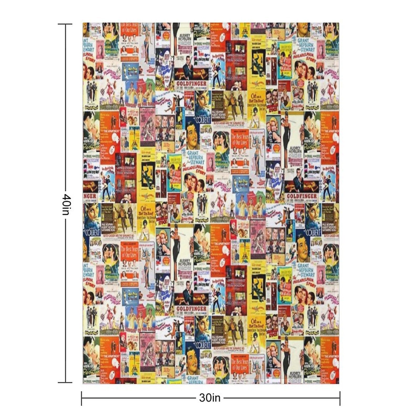 Hollywood Classics Part 2 Premium Throw Blanket
