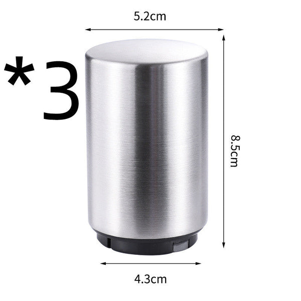 Creative Stainless Steel Beer Bottle Bar Press Opener Automatic Summer Party