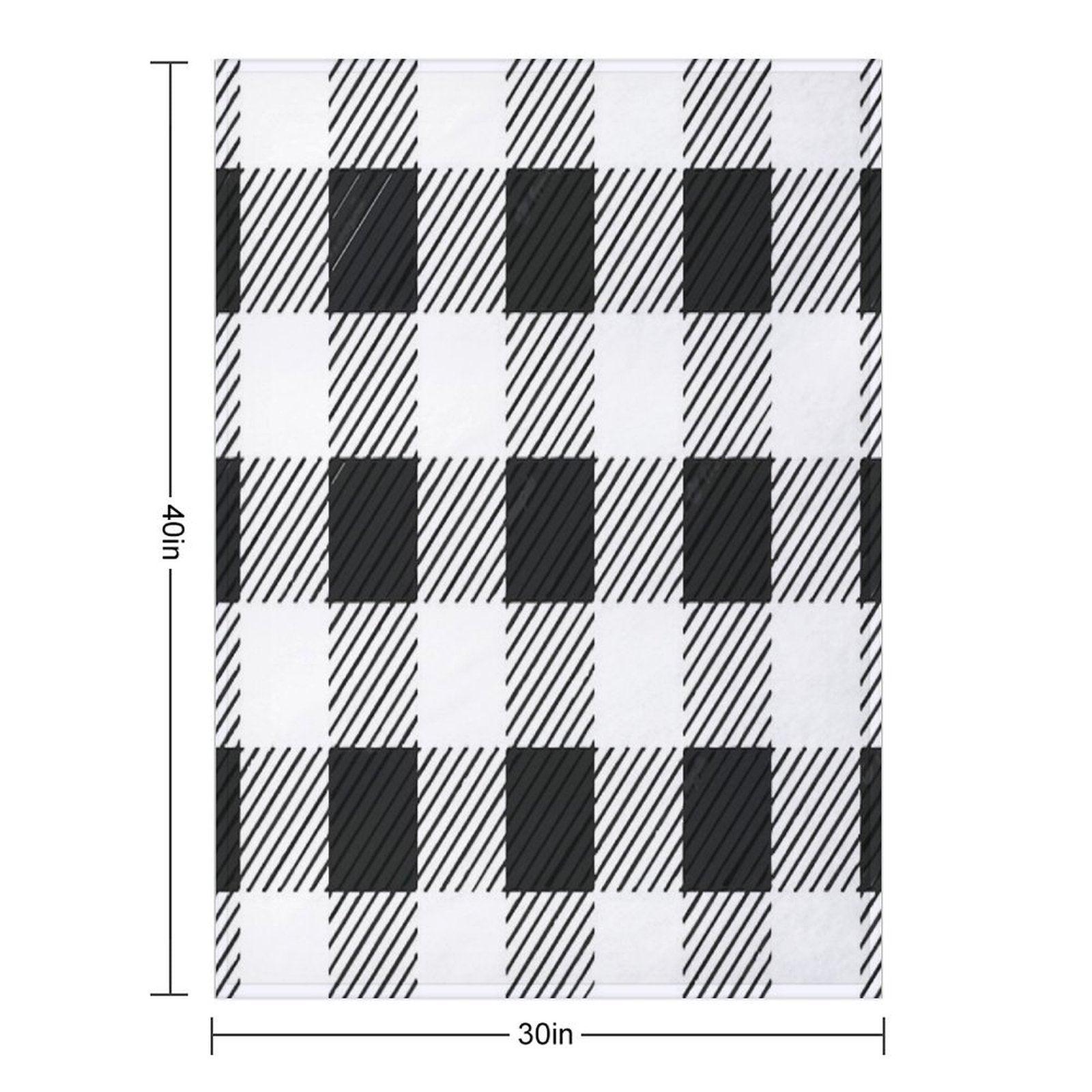 Checkerboard Fashion 2022 France Checkerboard Throw Blanket