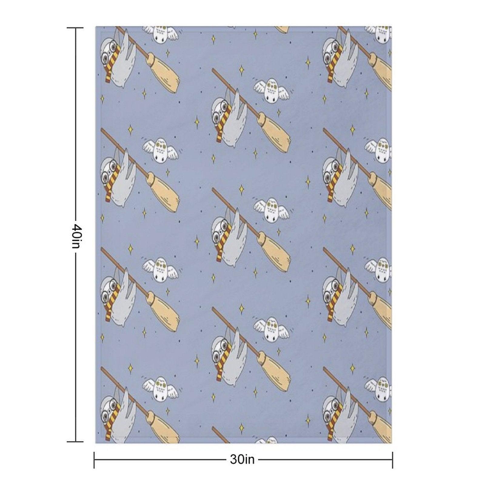 Harry The Sloth Throw Blanket