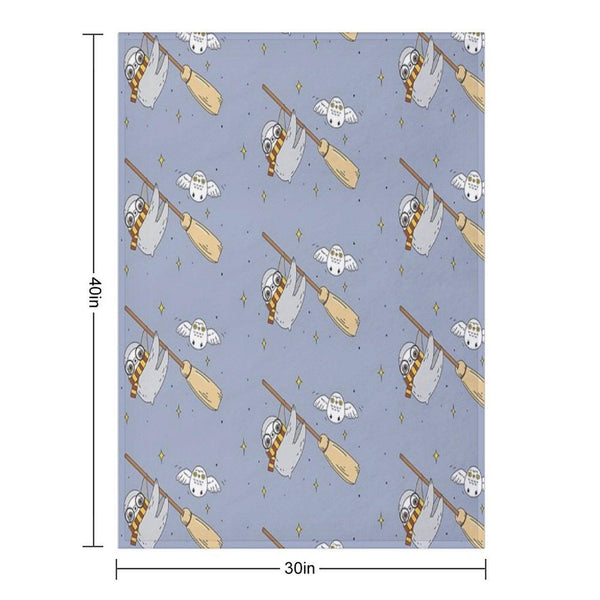 Harry The Sloth Throw Blanket