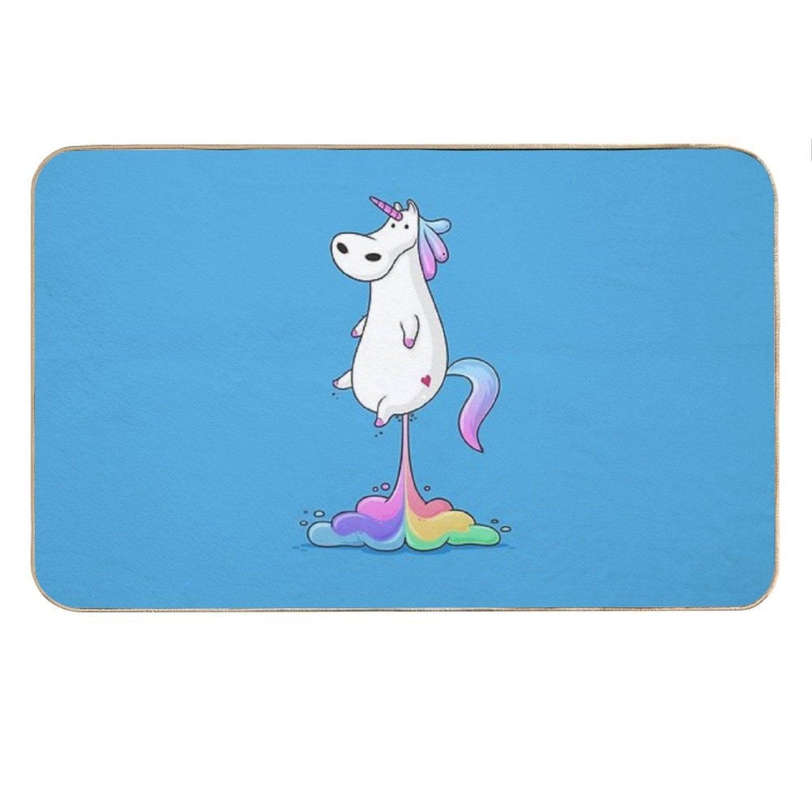 Unicorn Fart Bath Mat