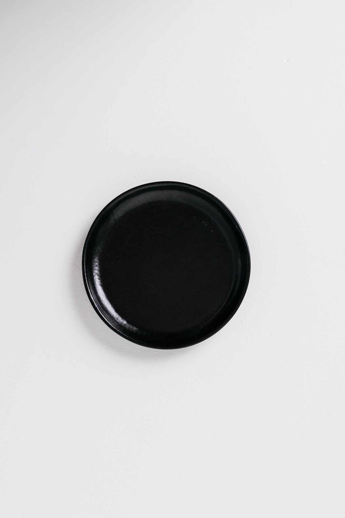 Dusk Appetizer Plate - Matte Black - Set of 6