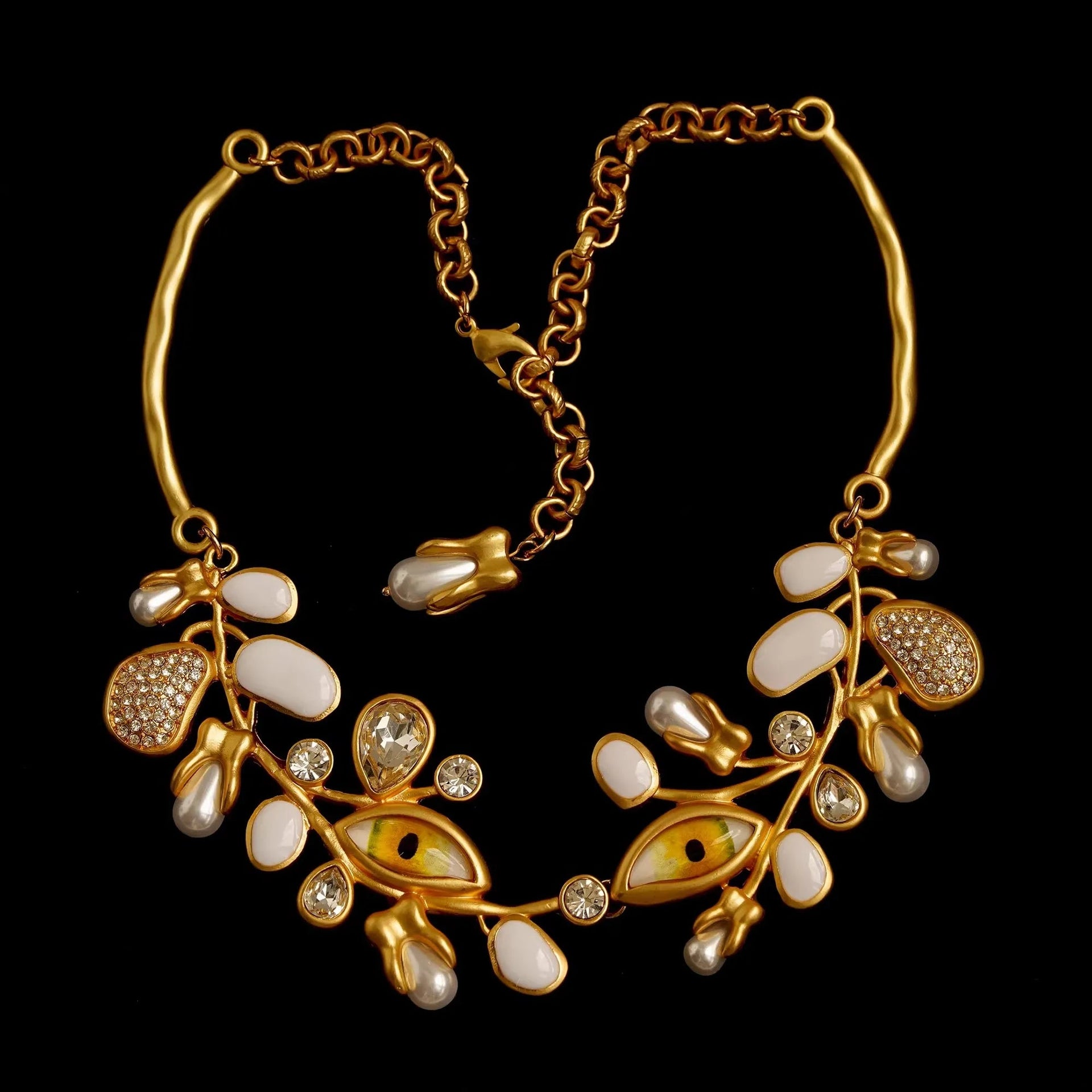 Retro Devil's Eye Nose Mouth Earrings Oil Drip for Women Jewelry Heavry Metal 2024 New Europe High Quality Eegant Gifts