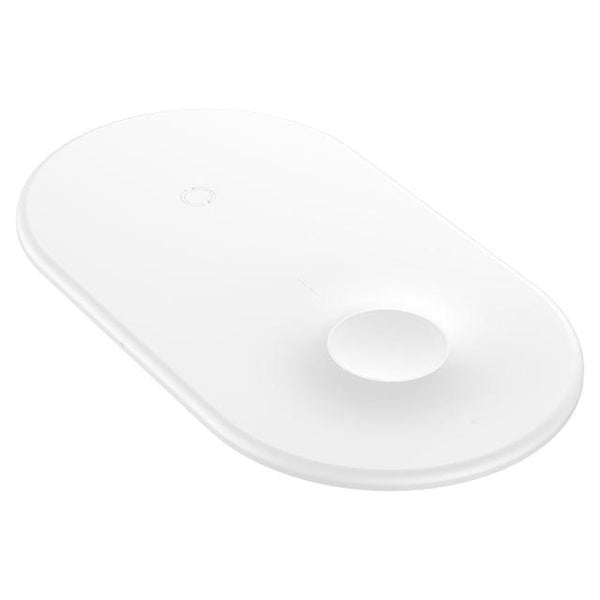 Baseus 2 in 1 Wireless Charger Pad For Apple Watch iPhone X Xs Max XR Desktop Fast Wireless Charging Charger Born for Apple Fans
