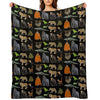 Rainforest Animals - The Kids' Picture Show Velvety-soft Throw Blanket