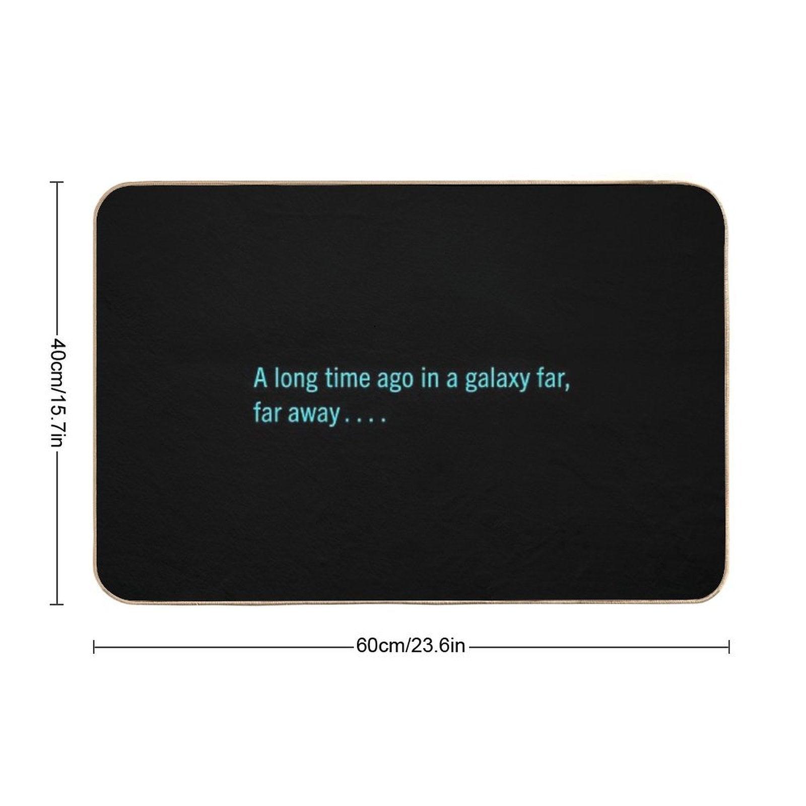 A Long Time Ago in A Galaxy Far, Far Away.... Bath Mat
