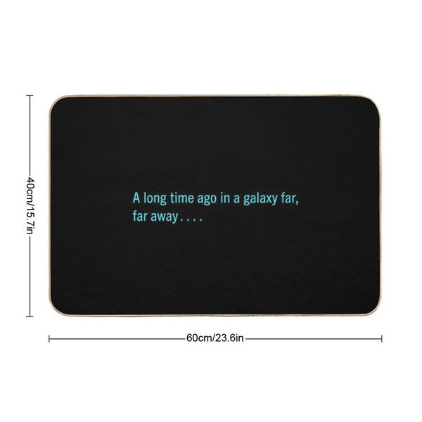 A Long Time Ago in A Galaxy Far, Far Away.... Bath Mat