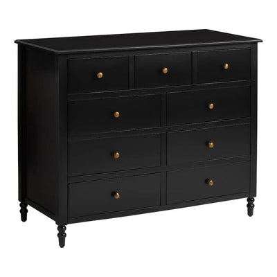 COTTAGE 9 DRAWER DRESSER BLACK