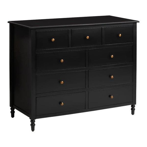 COTTAGE 9 DRAWER DRESSER BLACK - Gifts for You 'n Me