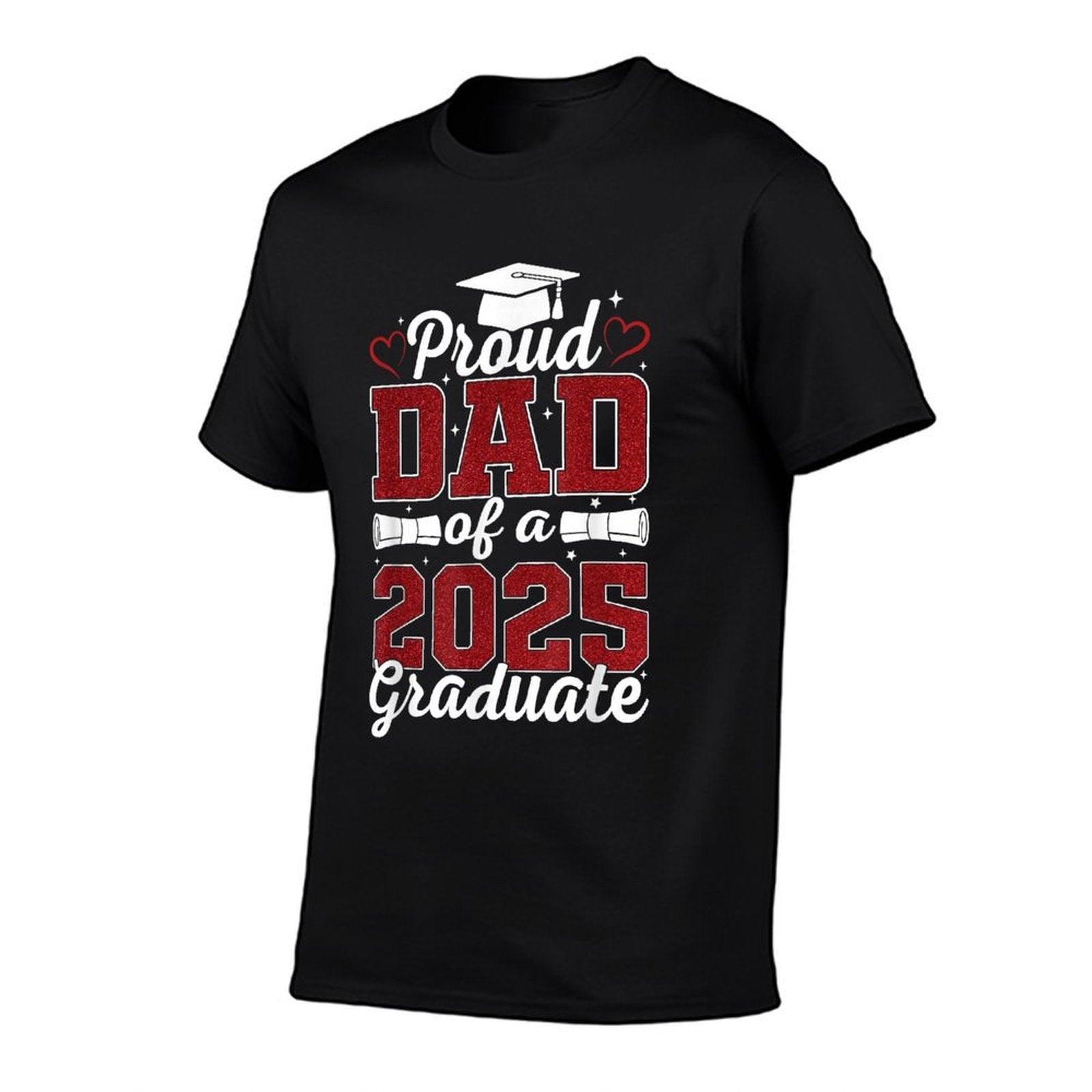 Proud Dad of A 2025 Graduate Senior Class of 2025 Graduation  Affordable Price T-Shirt