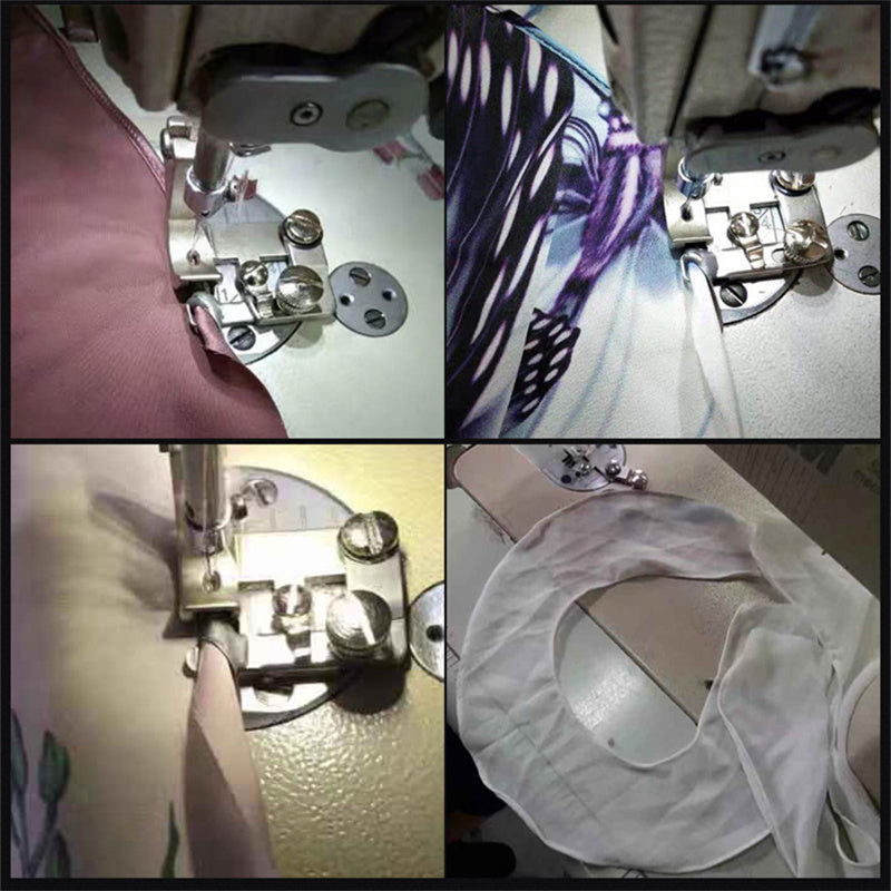 F502 Curved Edge Crimping Foot Crimper