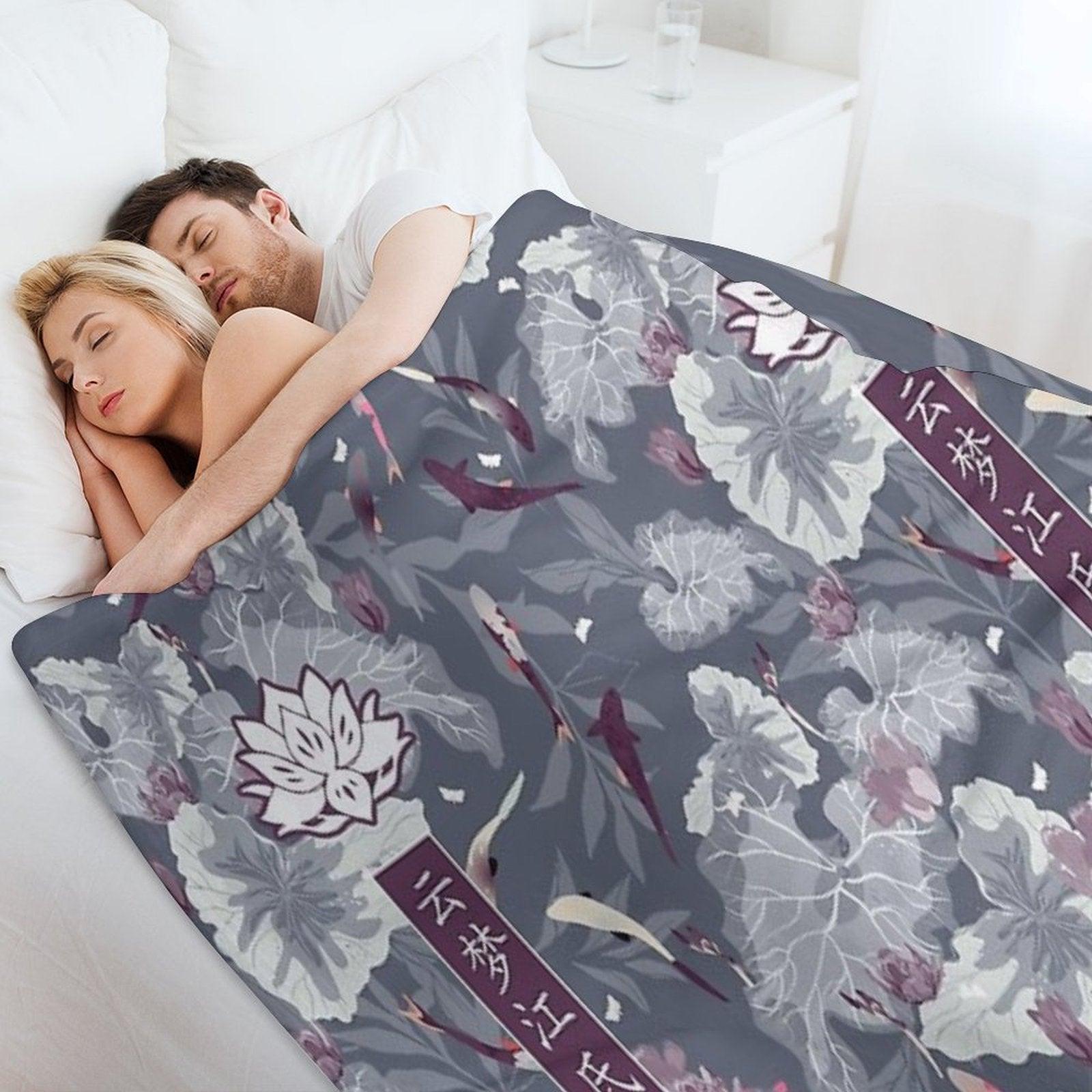 Yunmeng Jiang The Untamed [LOTUS PIER] Throw Blanket