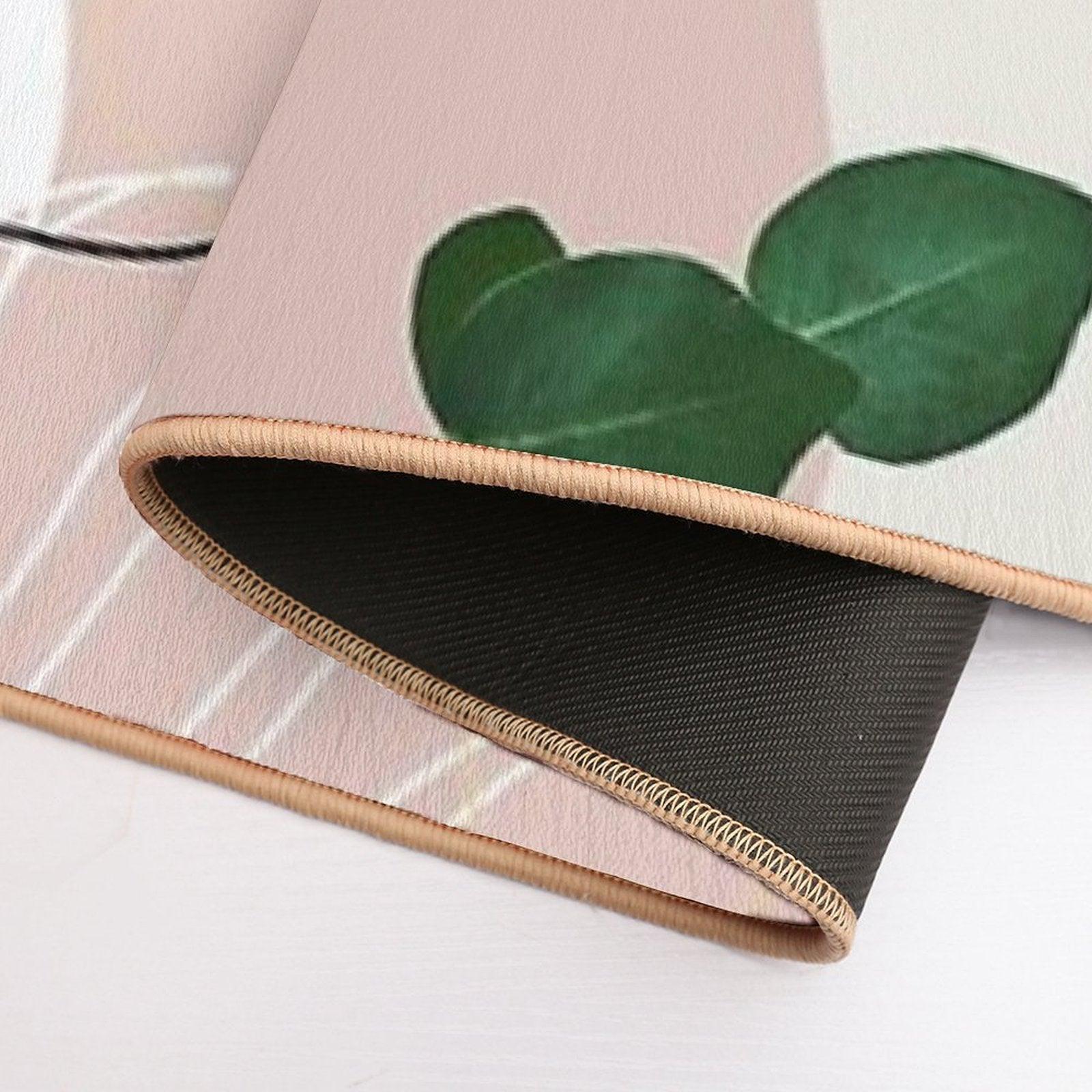 Eucalyptus Fan Palm Finesse #1 #tropical #decor #art Bath Mat