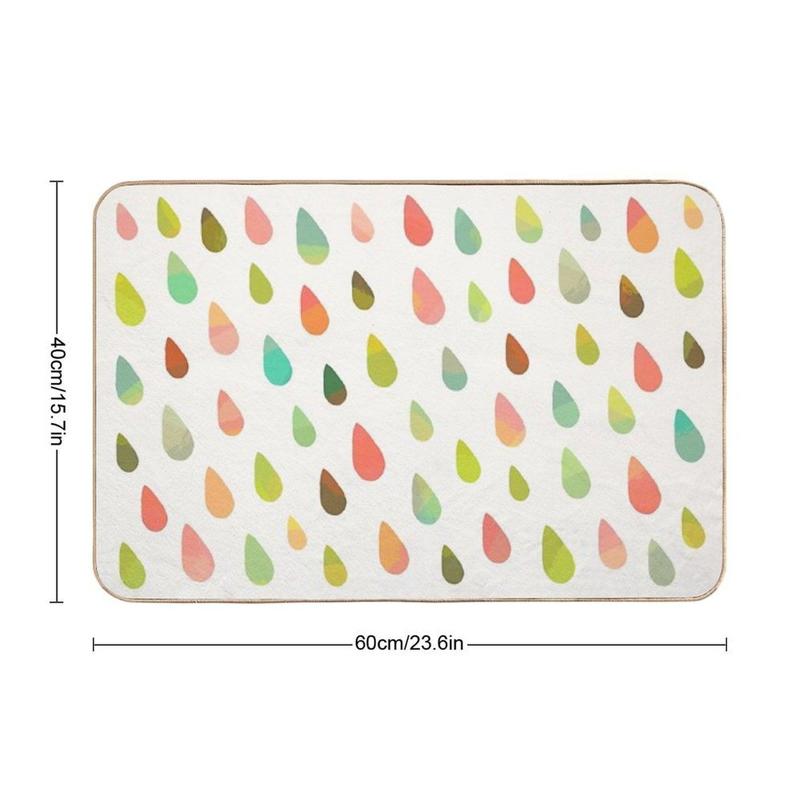 Opal Drops Durable Bath Mat