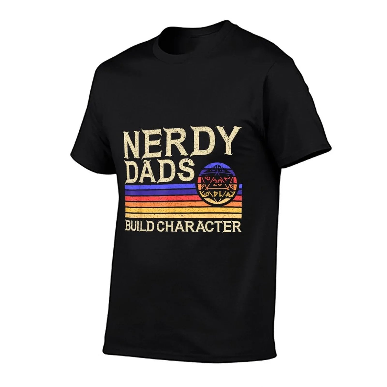 Nerdy Dad RPG Gaming D20 Tabletop Games Funny RPG Gamer T-Shirt