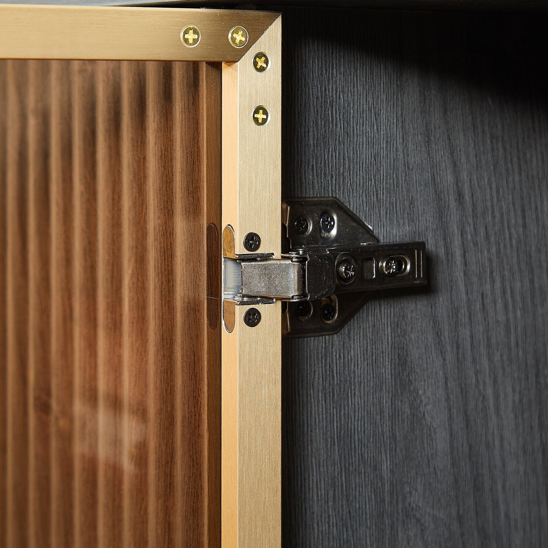 Ripple Modern TV Console – Soft Curves, Natural Wood Look